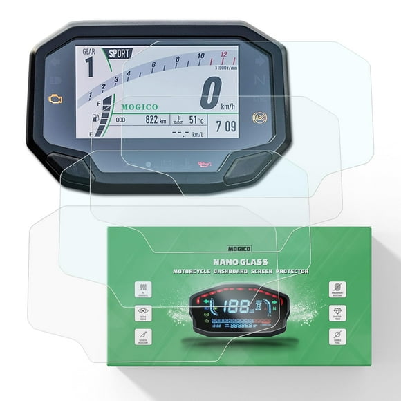Protector de pantalla para salpicadero de accesorios para motocicletas Kawasaki Ninja 1100SX 2025+, ZX-10R 2021+, ZX-4RR 2023+, e-1 Z500 ZX-6R 2024+, para Versys 650 2022+
