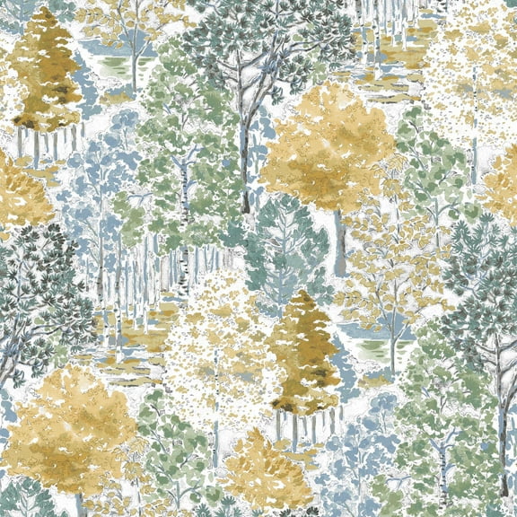 Laura Ashley Bernwood Chre Yellow Wallpaper