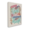 thumbnail image 3 of Stupell Industries Girl Power Fun Motivational Intricate Floral Pattern Graphic Art Gallery Wrapped Canvas Print Wall Art, Design by Valentina Harper, 3 of 7