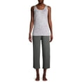 thumbnail image 3 of Secret Treasures Sleeveless Scoop Neck Pajamas Top (Women's or Women's Plus) 1 Pack, 3 of 6