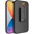 thumbnail image 2 of Wireless ProTech Case Compatible with Apple iPhone 14 Plus, Dual Layer Hybrid Case and Belt Clip Holster Combo Includes Screen Protector (Screen Size 6.7"), 2 of 7