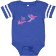 thumbnail image 3 of Inktastic hummingbird flying swirl Girls Baby Bodysuit, 3 of 5