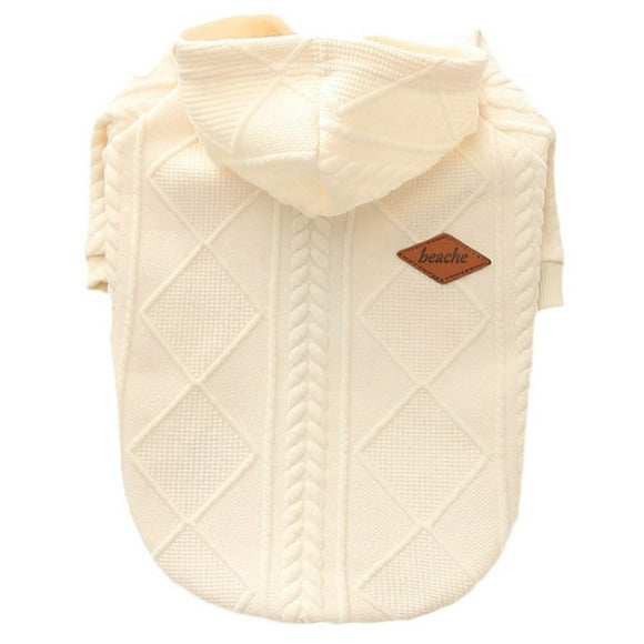 EeaseMX Suéter con capucha cálido de invierno para perros, ropa para mascotas, ropa para perros y gatos, disfraz para mascotas