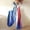 Blue, variant on 4Th of July Patriotic Pants, Red White and Blue Casual Pants, Comfortable Clothes, 250Th Anniversary Celebration, Stylish Outfits Pants for Family Gathering #D Size:2XL