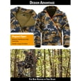 thumbnail image 2 of NEW VIEW Quiet Whitetail Deer Bow Hunting Clothes for Men, Cold Weather Wind Proof Camo Hunting Jacket and Pants with Fleece, 2 of 6