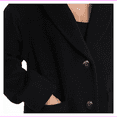 thumbnail image 2 of Derek Lam  10 Crosby Women's 2 Button Wool Coat, Black, Size XXL, 2 of 2