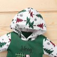 thumbnail image 2 of Newborn Baby Christmas Playsuit Outfits My First Christmas Long Sleeve Hoodie,Gg, 2 of 5