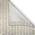 thumbnail image 6 of Ambesonne Victorian Valance & Curtain, Swirls Baroque Style, 55"x30", Cream Tan, 6 of 6