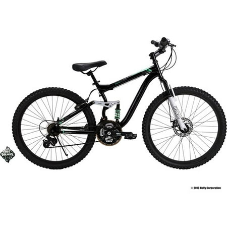 Huffy 26691 26-inch Womens DS-7 Dual Suspension Bicycle - Piano Black