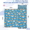 thumbnail image 5 of Cartoon Corgi Toddler Nap Mats for Kids Preschool,Sleeping Mat Bag or Kids,Toddler Sleeping Bag,Toddler Nap Mat or Daycare, 5 of 6