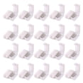 thumbnail image 1 of Conector de tira LED 3P de 10 mm sin soldadura para luces de tira multicolor 5050 3528 20 piezas, 1 of 3