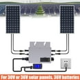 thumbnail image 3 of HiKaRiGuMi 700W Solar Grid Tie Micro Inverter IP65 Digital Control 17-50V Silver, 3 of 12