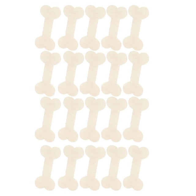 40 etiquetas de madera.