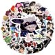 thumbnail image 1 of Pegatinas Black Clovers Anime, 50 unidades, PVC, impermeables, 1 of 3