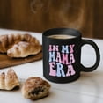 thumbnail image 4 of Purple Groovy in My Mama Era Mug - Mama Coffee Mug, Mama Gifts, Mom Mug, Mom Mother Gifts from Daughters Sons, Mothers Day Birthday Gifts for Mom, Mama Mug 11 oz Black, 4 of 4