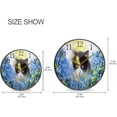 thumbnail image 2 of Dreamtimes Cute Little Kitten Pattern Wall Clock Silent Non Ticking 10 Inch Round Easy to Read for Home Office School Clock, 2 of 7