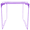 Purple, variant on Locker Organizer Shelf, Mesh Locker Shelf for Locker Decor, Stackable,Extra Tall, Fits Standard Size School Lockers, Pink