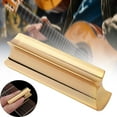 thumbnail image 6 of Almencla Guitar Slide for Acoustic Finger Slide Tube Instruments Metal Lightweight Alloy Sliding Block Accessories for Professional Gold, 6 of 8