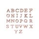 thumbnail image 1 of 1pc Alphabet Shaped Mirror Surface Wall Sticker, Acrylic Decorative Mirror For Home Decor, 1 of 4