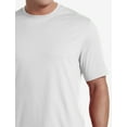 thumbnail image 2 of Harbor Bay by DXL Big and Tall Men's Wicking No Pocket Tee Shirt, White, 3XLT, 2 of 5