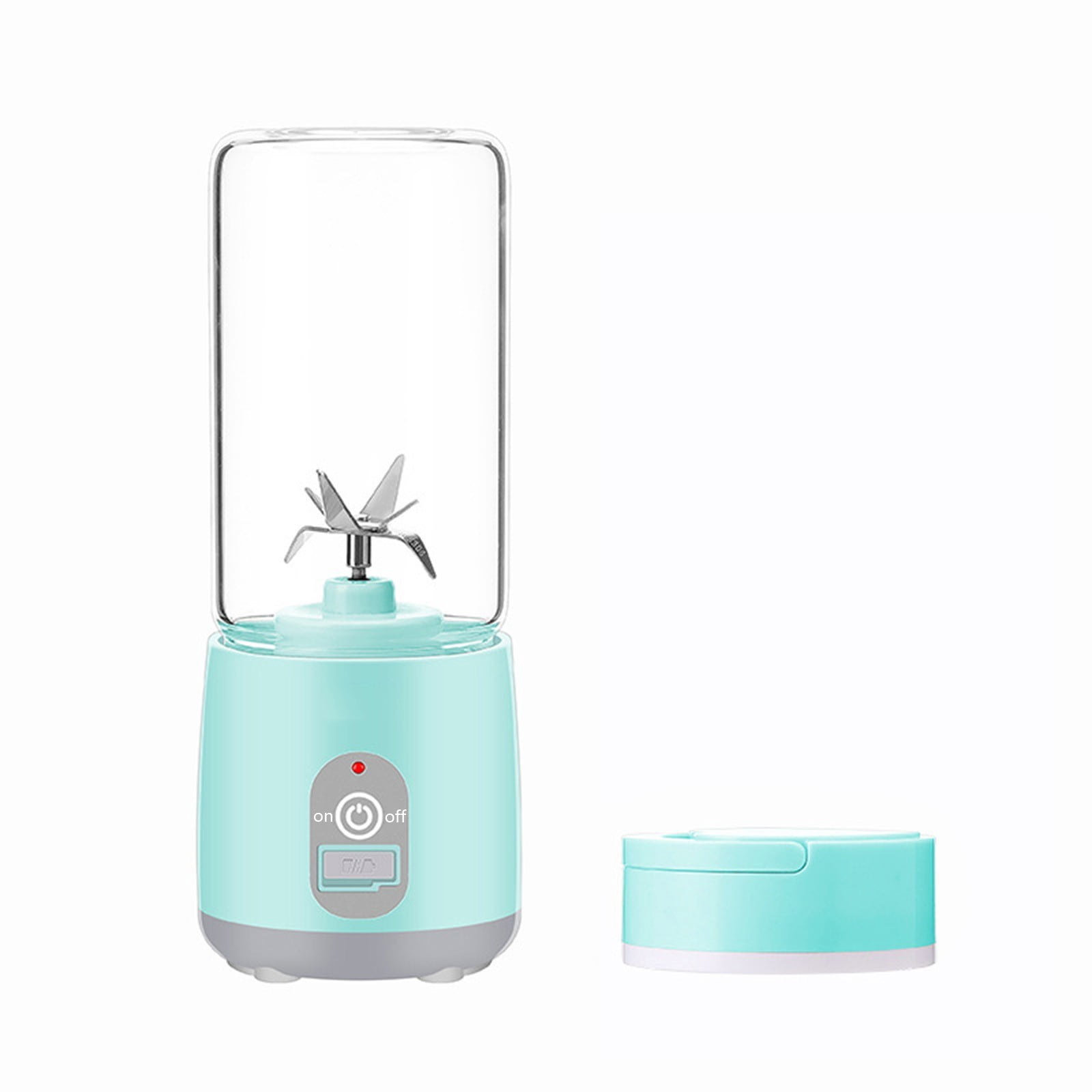 Lunxisen 3 pcs Portable Blender Personal Electric USB, Portable juicer Shakes and Smoothies Blender，Small Blender