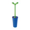 thumbnail image 1 of Escobilla De Baño Alessi Merdolino Aleesi Asg04 Az Escobilla De Baño Merdolino Azul Claro, 1 of 5