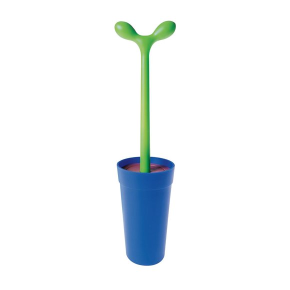 Escobilla De Baño Alessi Merdolino Aleesi Asg04 Az Escobilla De Baño Merdolino Azul Claro