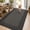 Black, variant on JAATOP Indoor Doormat 20" x 32", Dirt Trapper Entryway Rug, Low-Profile Washable Door Mat with Non-Slip Backing, Beige