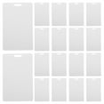 thumbnail image 1 of 100pcs Blank Plastic Tag Diy Use Printable And Paintable Blank Name Label Id Cards, 1 of 9