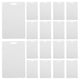 thumbnail image 1 of Etiqueta de plástico en blanco de 100 piezas DIY Use tarjetas de identificación de etiqueta en blanco imprimibles y pintables, 1 of 5