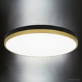 thumbnail image 3 of Luxury Industrial Ceiling Light, Matte Black Gold, UQL5154, 3 of 5
