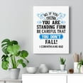 thumbnail image 6 of Scripture Walls  Be CAreful 1 Corinthians 10:12 Bible Verse Canvas Christian Wall Art Ready to Hang Unframed, 6 of 16