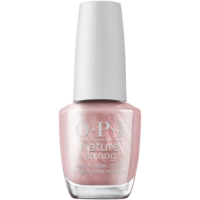 Esmalte de uñas OPI Nature Strong Intentions es de oro rosa