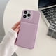 thumbnail image 1 of Adecuado Para IPhone 11 12 13 14 Pro Max 14 ProMax 12 Funda Trasera De TPU Suave Textura Lychee De Teléfono De Cuero De Color Sólido, 1 of 4