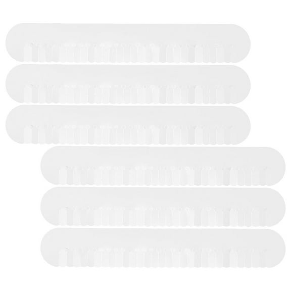 HOOWIFFY PVC Hair Extension Protector Shield for All Hair Types Easy to Clean 6Pcs