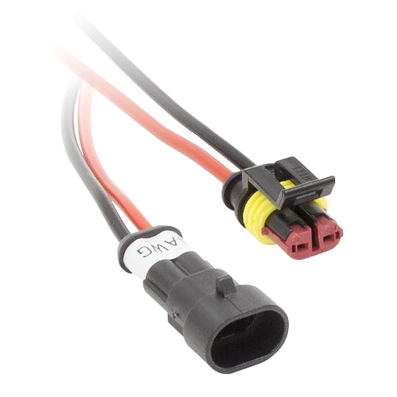 Metra IBWTH12 Waterproof Conn/2c Plug In/male-fem 12ga