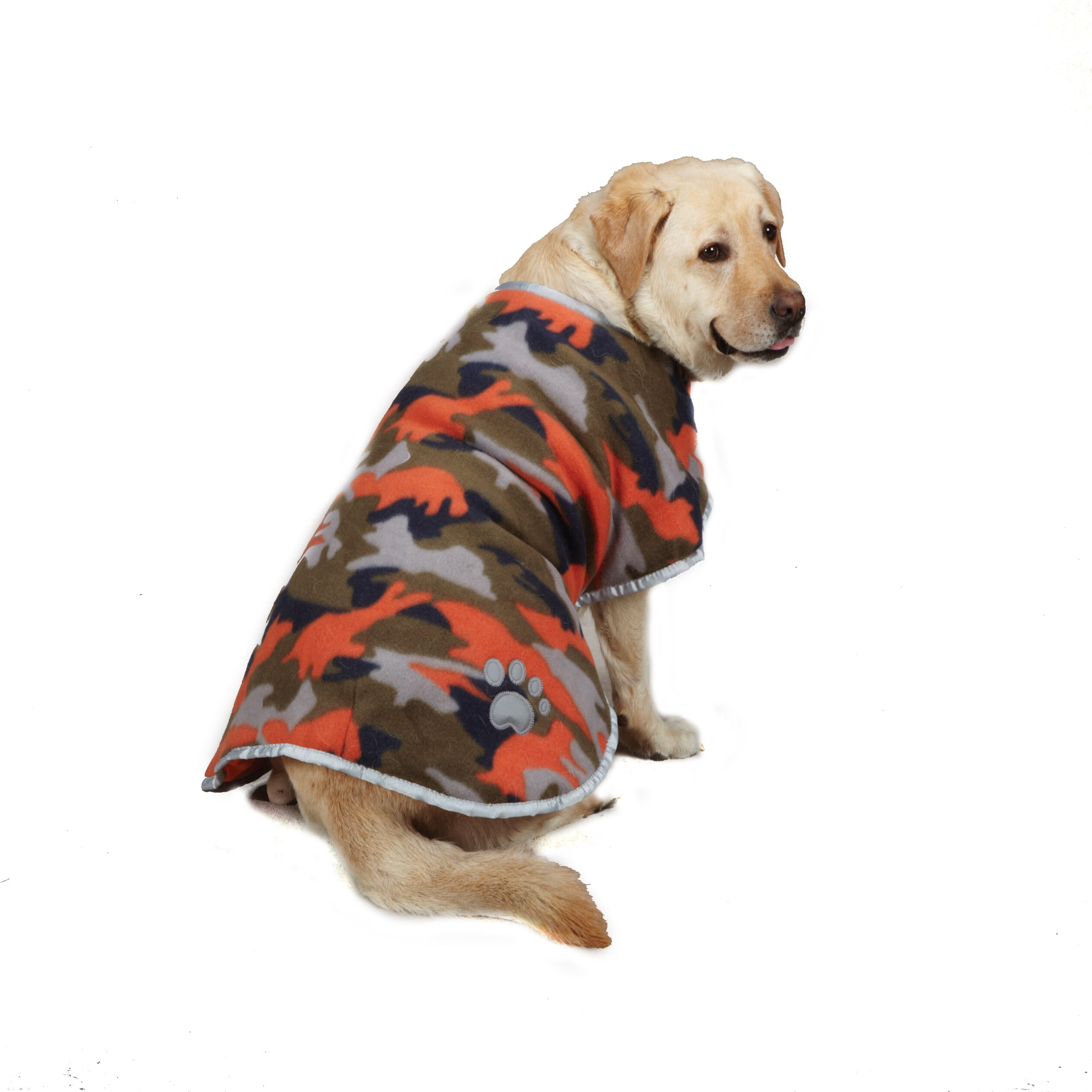 Pet Edge Nor'easter Blanket Dog Coat - Orange - X Large
