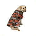 thumbnail image 3 of Pet Edge Nor'easter Blanket Dog Coat - Orange - XX Large, 3 of 5