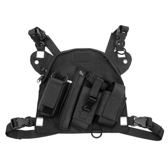 Pecho Para Walkie Talkie, Arnés Táctico, Bolsa Frontal, Funda, Funda De Transporte, Bolsa De Pecho Para Walkie Talkie Yuarrent OD009749-01