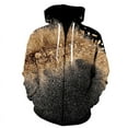 thumbnail image 1 of Sudadera con capucha y cremallera con estampado 3D de teñido anudado y salpicaduras de polvo para hombre y mujer, sudadera de gran tamaño con capucha estilo hip hop para otoño e invierno., 1 of 6