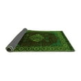 thumbnail image 2 of Ahgly Company Indoor Rectangle Abstract Green Modern Area Rugs, 7' x 10', 2 of 4