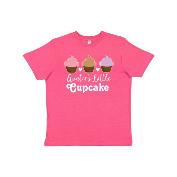 Inktastic Auntie Little Cupcake Niece Gift Youth T-Shirt