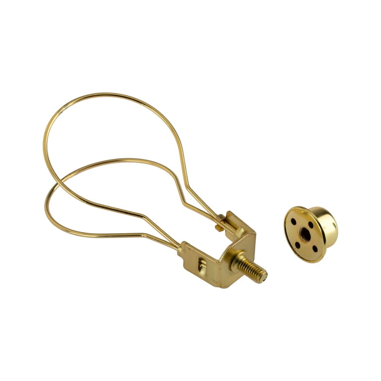 Creative Hobbies Lamp Light Bulb Clip Adapter Clip on with Shade Attaching Finial Top, Gold Color - Walmart.com