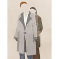 thumbnail image 3 of Wilson, Aimee 19x24 Black Modern Framed Museum Art Print Titled - Woman in Scarf III, 3 of 5