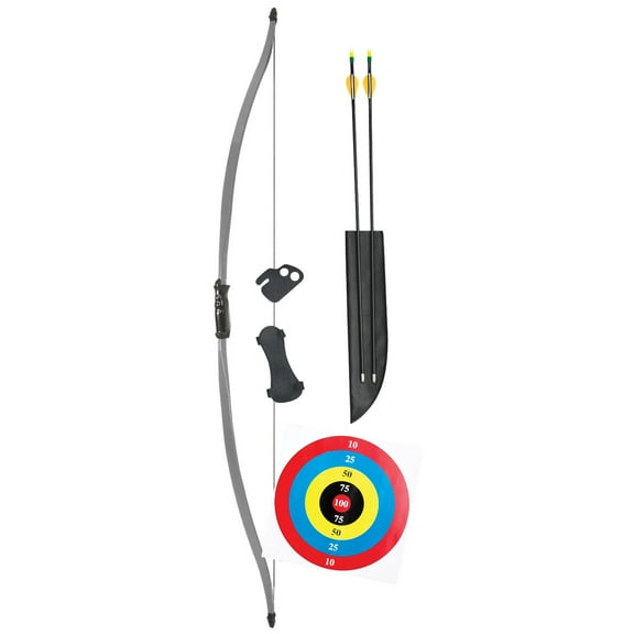 Bear 60" Bear Titan Youth Bow Set Gray