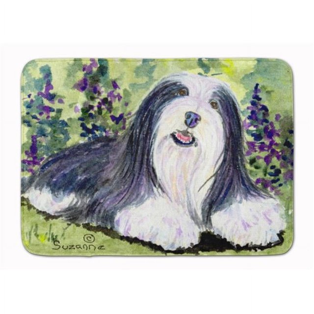 Carolines Treasures SS8816RUG Bearded Collie Machine Washable Memory Foam Mat