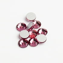 Crystal Lane DIY 1440pcs SS20 (4.7mm) Light Rose | Glass Round Flat Back Rhinestones