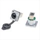 thumbnail image 1 of Impermeable Blindado con Pulsador Conector RJ45 Sin Pulsador Soporte RJ45 Pantalla LED Portátil Enchufe de Señal, A, 1 of 5