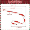 thumbnail image 2 of Triani Multipurpose Xmas Party Decoration Hooks Set of 4 Christmas Stocking Holders Mantel Stocking Hanger Stocking Hanger for Christmas Party Decorations (Red White), 2 of 7