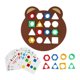 thumbnail image 1 of Juego de rompecabezas de combinación de formas geométricas, juguete educativo Montessori, juego de combinación de formas, juego de mesa de aprendizaje sin campana SM SunniMix Tablero a juego, 1 of 8